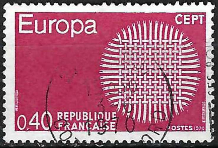 France - 1970 - Y & T n° 1637 - Europa - O. (2