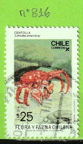CHILI YT N°816 OBLIT