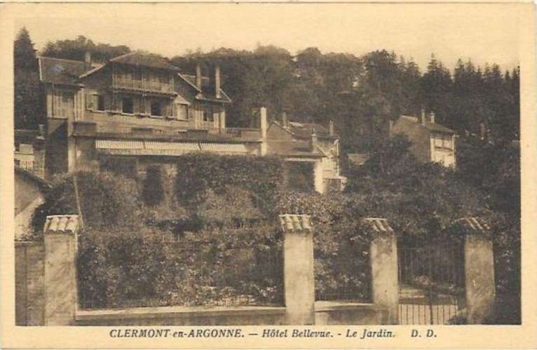  55 - Clermont-en-Argonne - HOTEL BELLEVUE