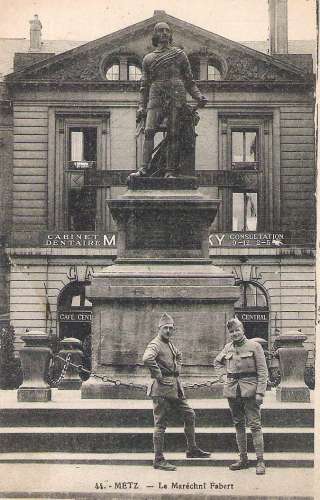 57 - METZ - Le maréchal Fabert