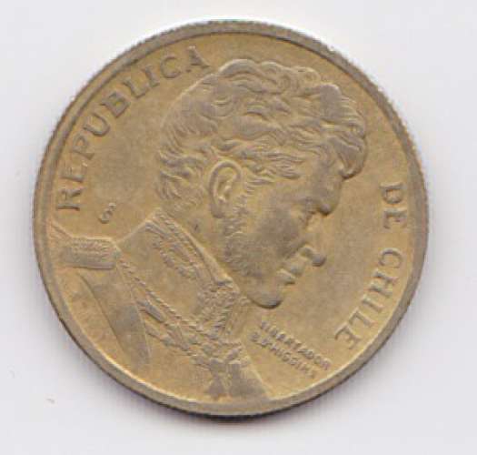 Pièce 10 Pesos Chili 1994