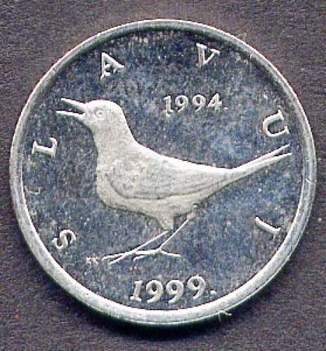 Pièce 1 Kuna Croatie 1999