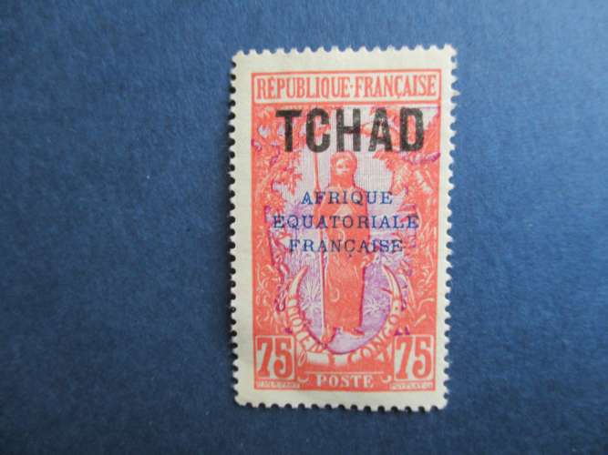 Tchad y & t  33 * 1924