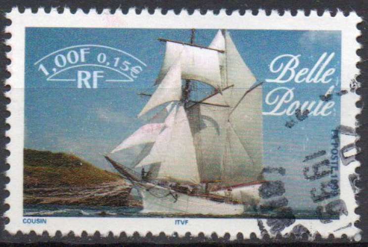 1999 - YT N° 3273 -Belle-Poule - Cachet rond