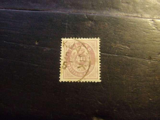 ISLANDA 1882 40 a USATO