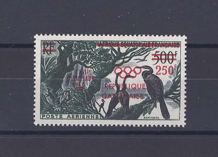 GABON   Y/T  PA n° 3    neuf **   1960
