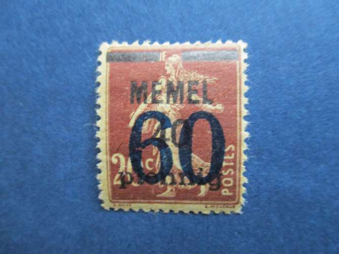 Memel y & t 41 * 1921