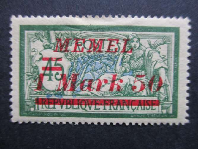 Memel y & t 59 * 1922