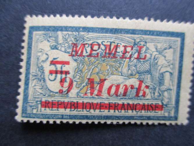 Memel y & t 64 * 1922