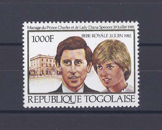 TOGO   YT   n° 1079    neuf **    1982