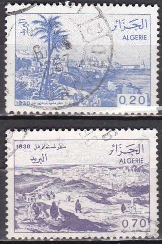 ALGERIE N° 816/7 de 1984 oblitérés 
