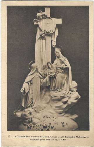 CPA - CALVADOS - LISIEUX, La Chapelle des Carmélites de Lisieux (25)