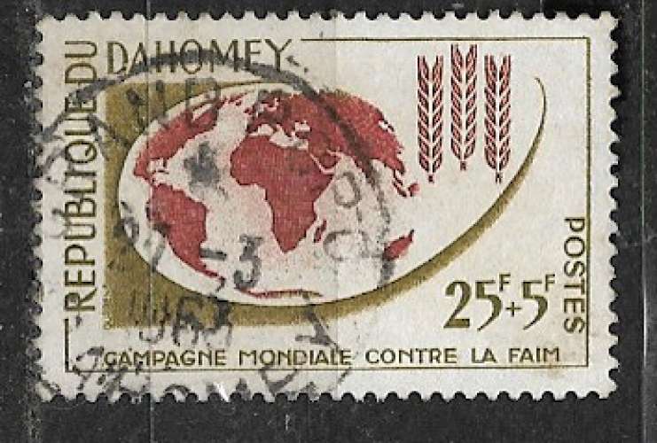 Dahomey 1963 YT n° 191 (o)