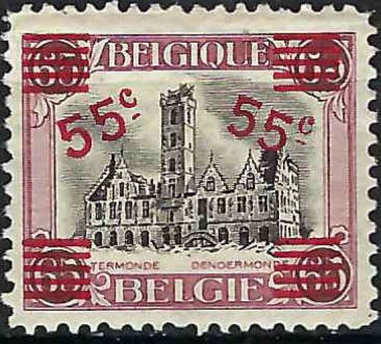 Belgique - 1921 - Y & T n° 188 - MH