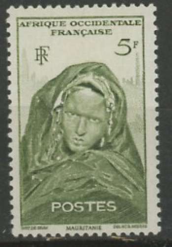 A.O.F. neuf * N° 37   trace de charnière