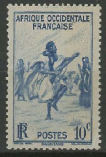 A.O.F. neuf * N° 24   trace de charnière