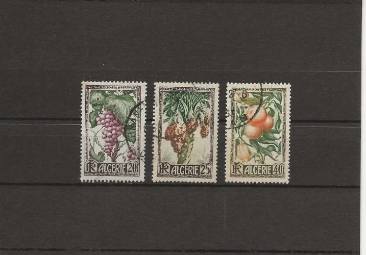ALGERIE - 1950 - YVERT ET TELLIER 279 A 281