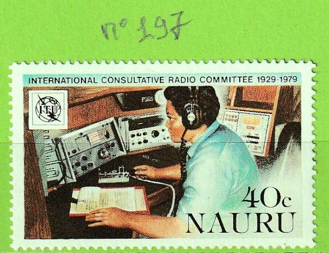 NAURU YT N°197 NEUF**