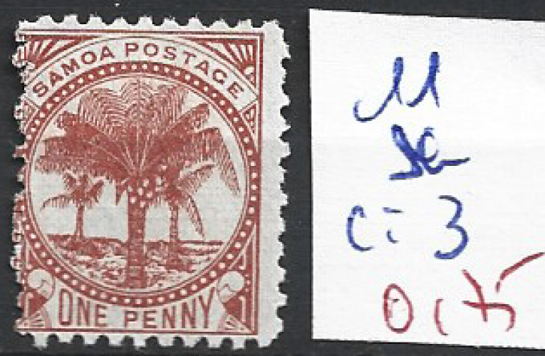 SAMOA 11 SANS GOMME côte 3 €