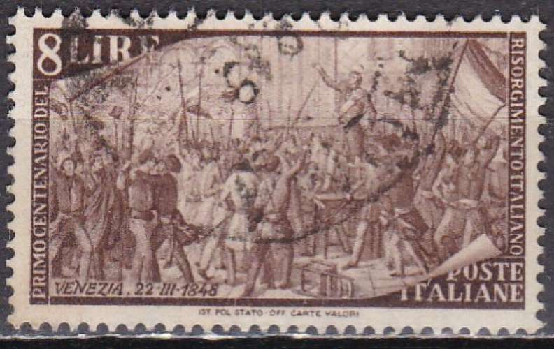 ITALIE N° 522 de 1948 oblitérés  