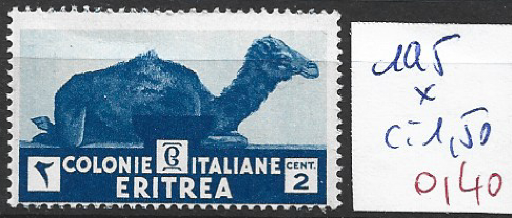 ERYTHREE 195 * côte 1.50 € 