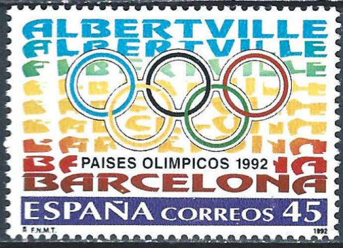 Espagne - 1992 - Y & T n° 2808 - MNH (2
