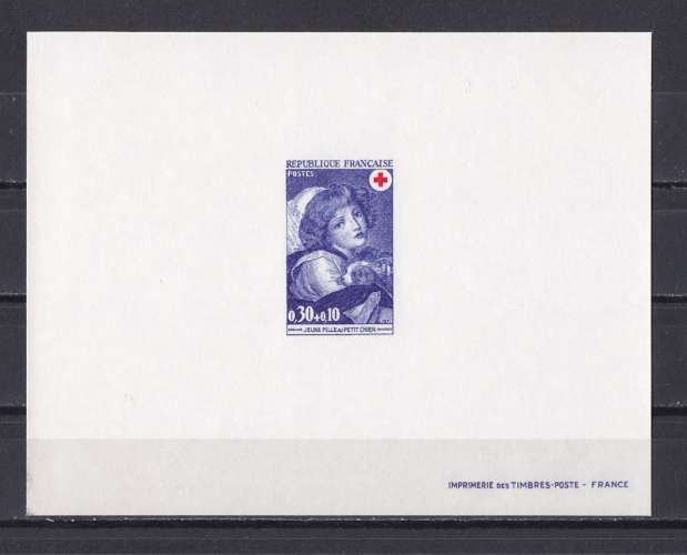 FRANCE.   YT   Epreuve de luxe  n° 1700/1701    neuf **    1971