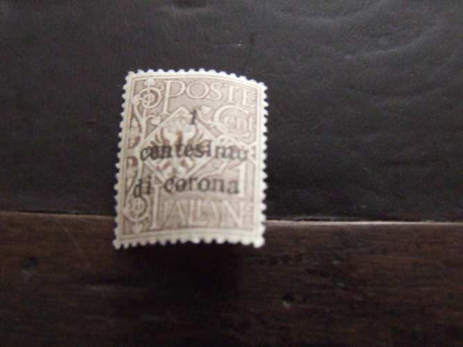 TRENTO TRIESTE 1919 SOPRASTAMPA 1 c su 1 NUOVO *