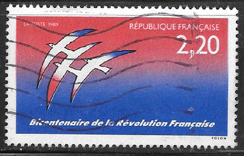 France - YT 2560  obl    - Bicentenaire de la Révolution  (1989) 