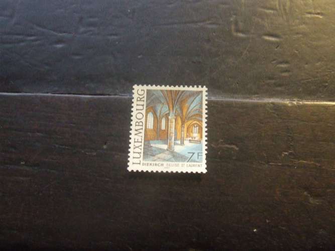 LUSSEMBURGO 1983 EDIFICI 7 f NUOVO **