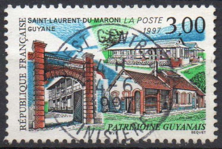 1997 - YT N° 3048 - Saint-Laurent-du-Maroni - Cachet rond 