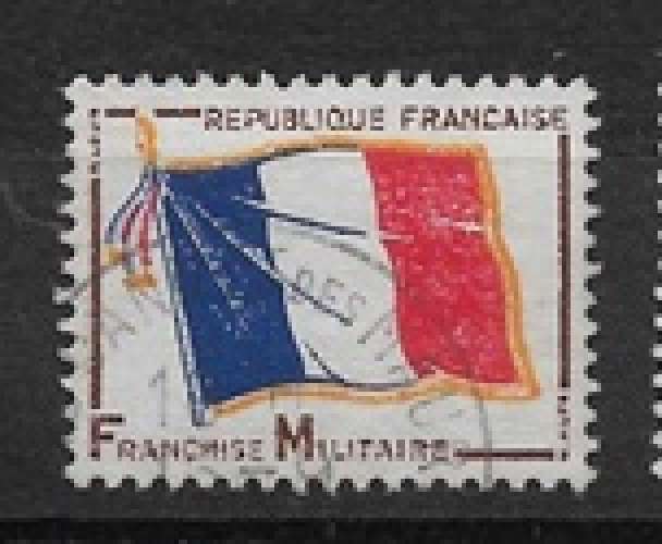 France franchise militaire oblitéré YT 13