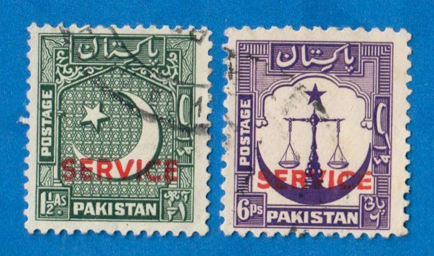 Pakistan:  Y/T   Service N° 15 - 18  o