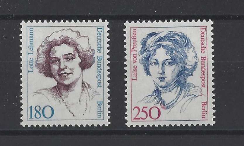 ALLEMAGNE BERLIN.   YT   n° 805/806    neuf  **   1989