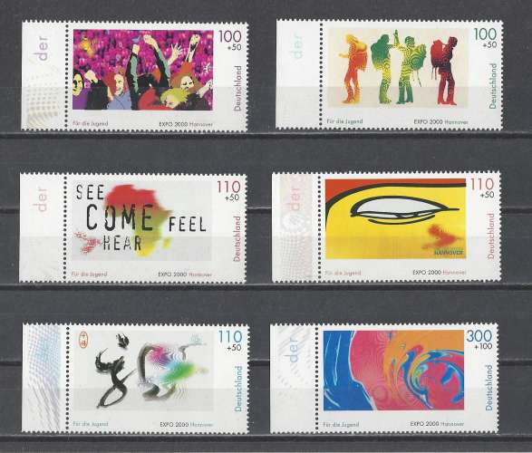 ALLEMAGNE FEDERALE.   YT   n° 1950/1955    neuf  **   2000