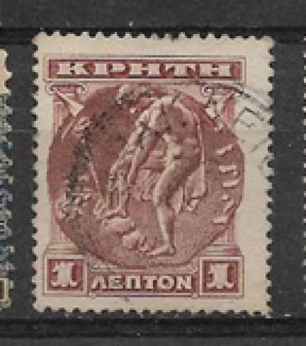 Crete oblitéré YT 1