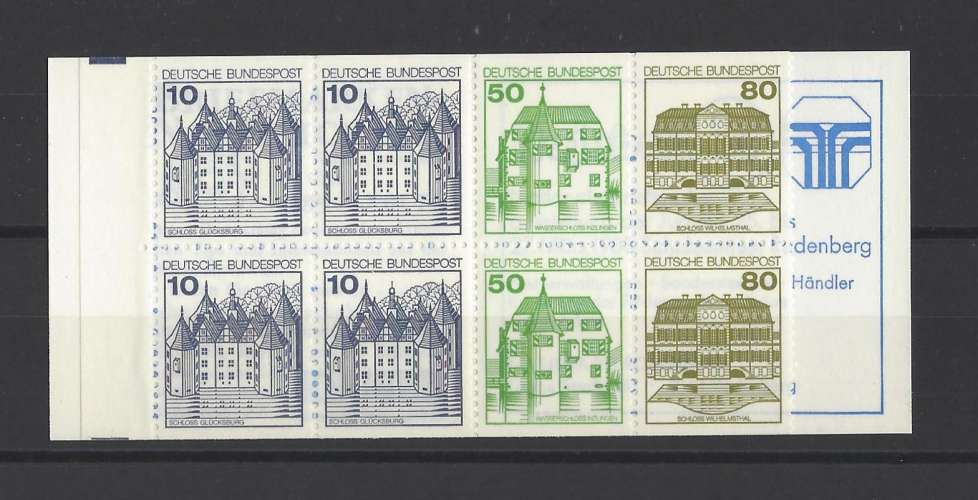 ALLEMAGNE FEDERALE.   YT  Carnet n° C970b    neuf  **   1982