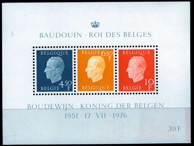 BELGIQUE - Bloc feuillet n°50 neuf