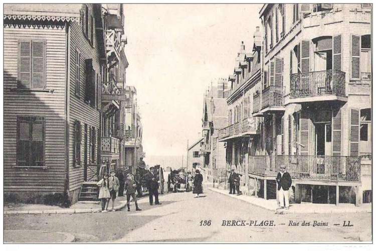 62 - Berck - rue des bains