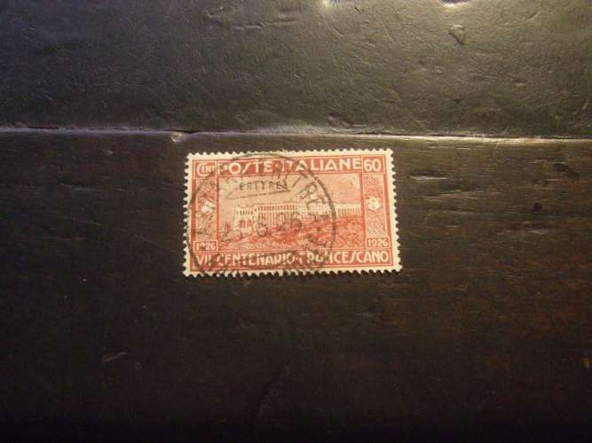 ERITREA 1926 S FRANCESCO 60 c USATO