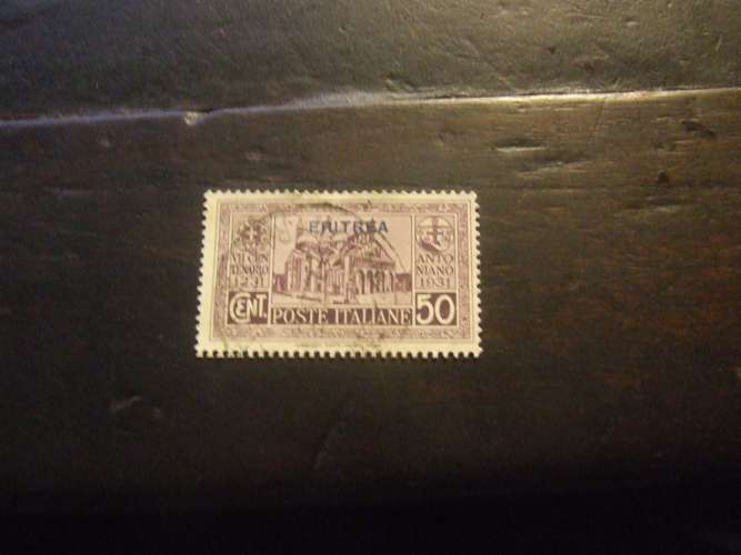 ERITREA 1931 S ANTONIO 50 c USATO