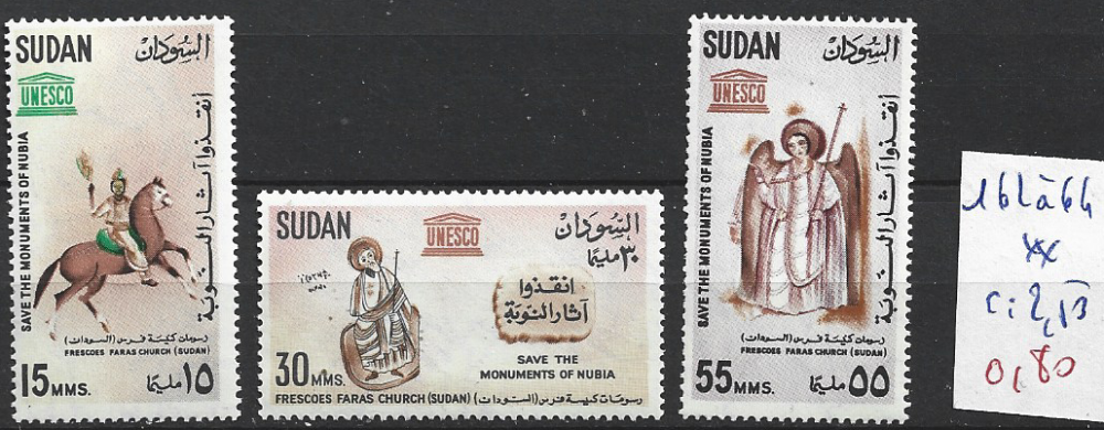 SOUDAN 162 à 164 ** côte 2.50 €