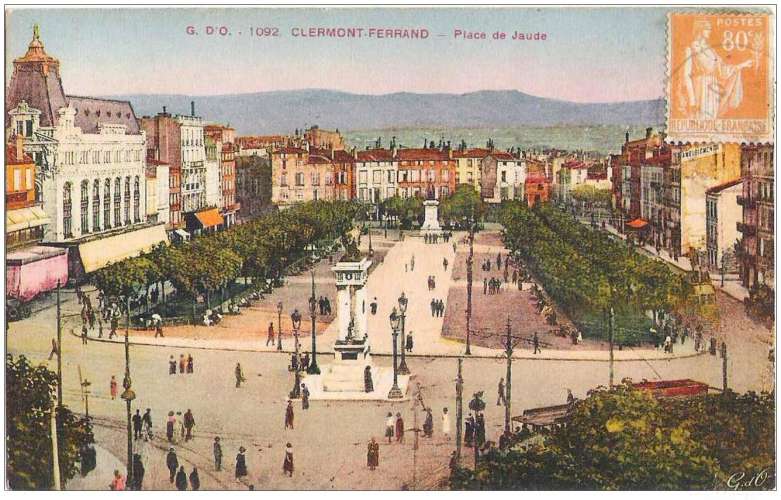 63 - Clermont-Ferrand - place de Jaude