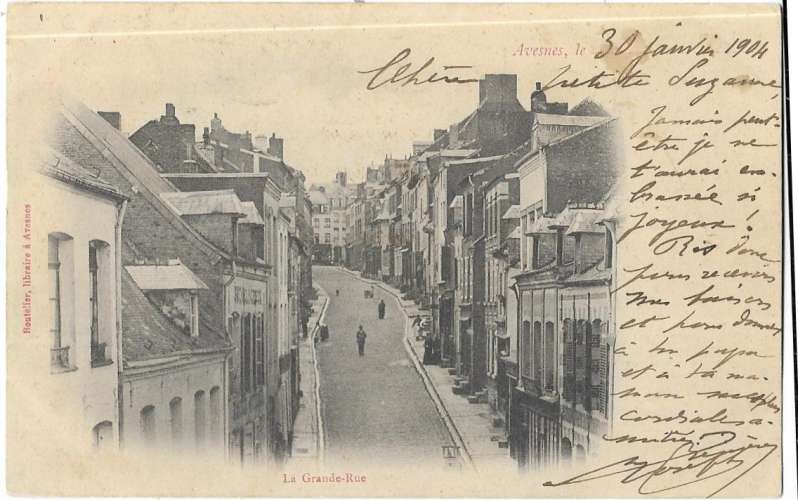 AVESNES: la Grande Rue -Boutelier libr