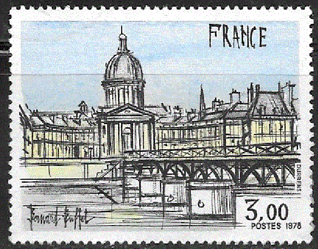 France - YT  1994  obl - Oeuvre de Bernard Buffet (1978) 