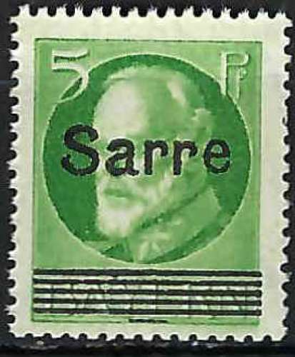 Sarre - 1920 - Y & T n° 18 - MNH (2