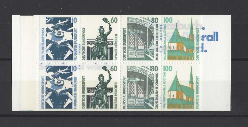 ALLEMAGNE FEDERALE.   YT   Carnet n° C1238b    neuf  **   1989