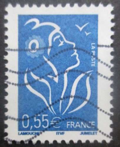 FRANCE N°3755 Marianne de lamouche oblitéré