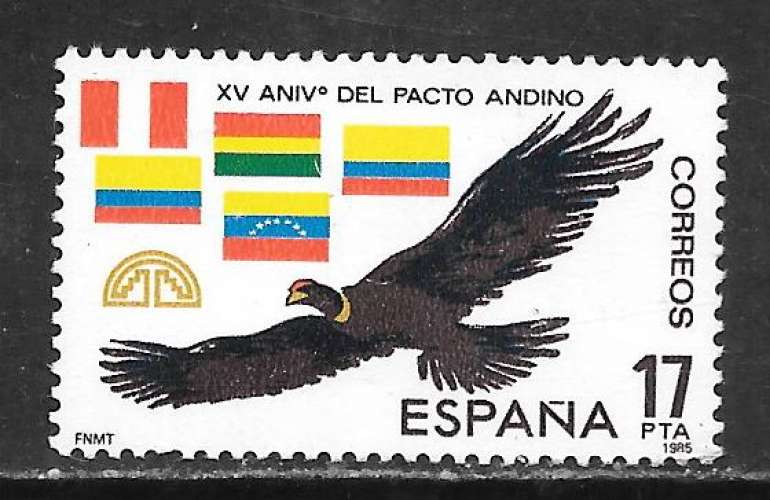 ESPANA Espagne Y&T n° 2397 Nuovo/** MNH- anno 1985