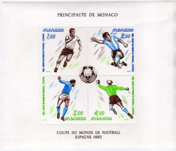 1982 - MONACO - Bloc YT N°21